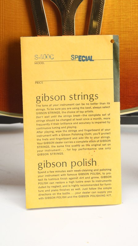 Gibson Super 400C Custom (ca. 1965, factory Byrdland neck) #21
