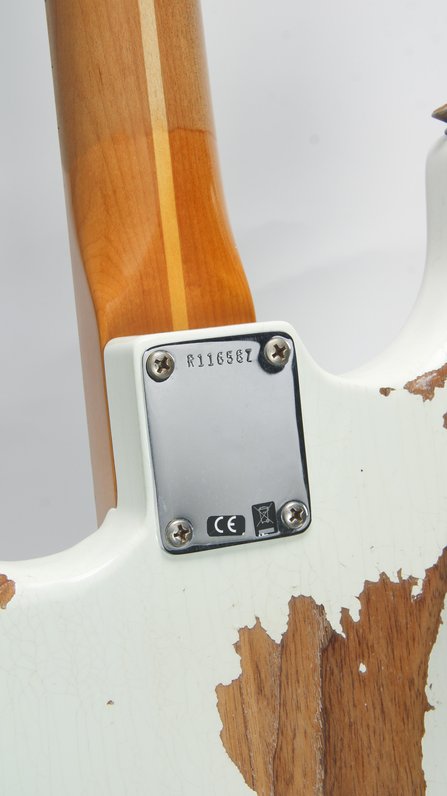 Fender Custom Shop 50's Stratocaster Relic Olympic White (2022) #5