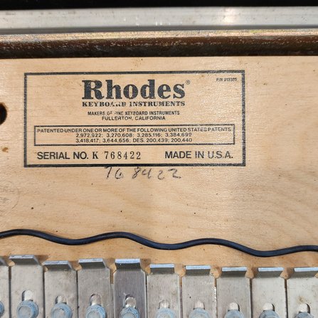 Fender Rhodes Mark II Suitcase (1980) #22