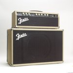 Fender Tremolux 6G9-A Head Blonde (Rebuilt) + 1x12" Cab (ca.1962) (SKU: 32463) 32463