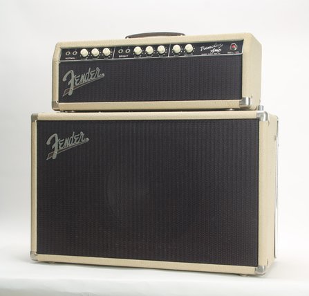 Fender Tremolux 6G9-A Head Blonde (Rebuilt) + 1x12" Cab (ca.1961) #3