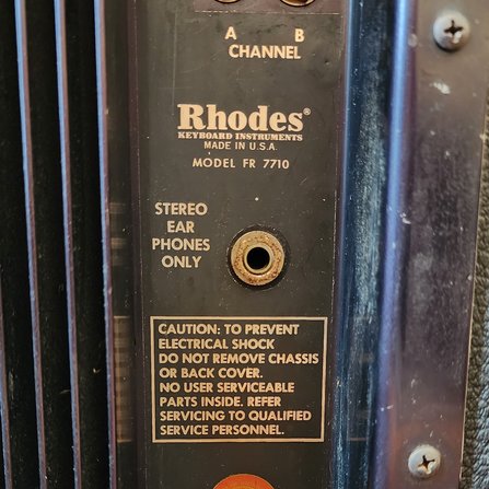 Fender Rhodes Mark II Suitcase (1980) #26