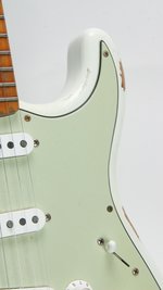 Fender Custom Shop 50's Stratocaster Relic Olympic White (2022) (SKU: 31950) 31950