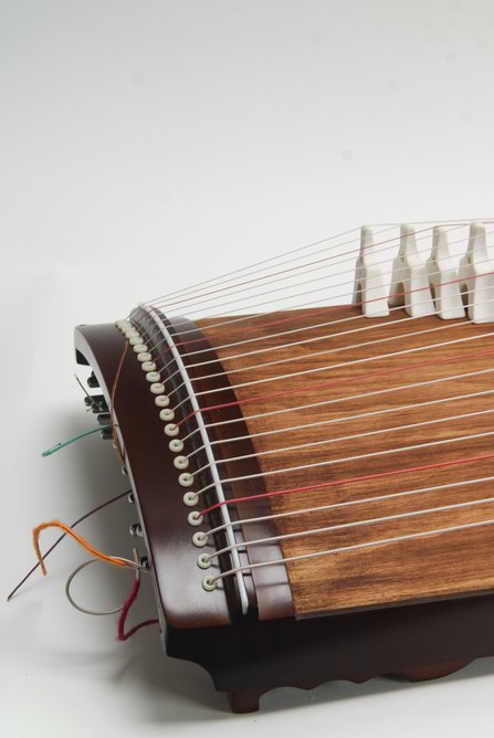 Unmarked Guzheng 21 String #2