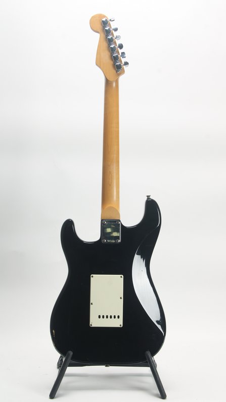 Squier Strat by Fender Black 1998 #2