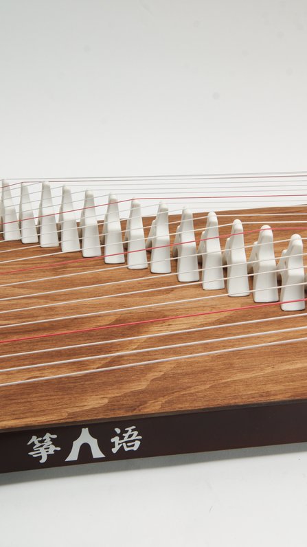 Unmarked Guzheng 21 String #3
