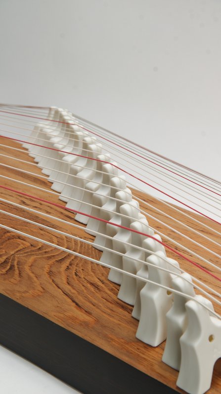 Unmarked Guzheng 21 String (2) #3