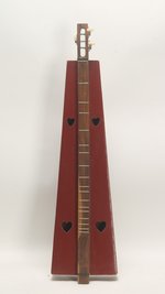 Hand Painted Cardboard Mountain Dulcimer (SKU: 32685) 32685