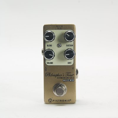Pigtronix Philosophers Tone Germanium Gold Micro *Used 32029