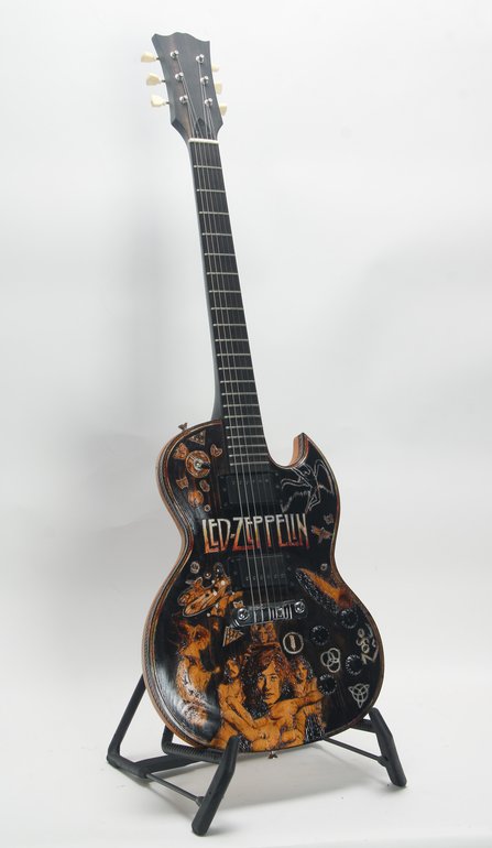 RC Kelly Led Zeppelin LP Style Electric (Art) #3