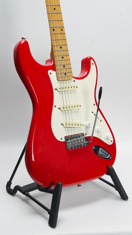 Fender Squier Stratocaster Red MIK (1987) #3