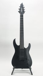 Jackson JS22-7 Dinky Satin Black w. Duncans (2024) (SKU: 32257) 32257