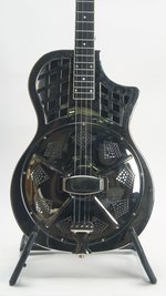 Republic Highway 49 Resonator Tenor Polished Nickel *Used* (SKU: 31969) 31969