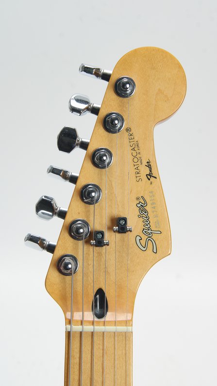 Fender Squier Stratocaster Red MIK (1987) #4
