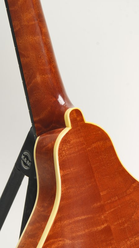 Old Wave Bill Bussmann Quilt Oval A Style Mandolin #4