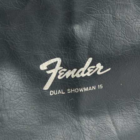 Fender Dual Showman 15 Amp Cover #2