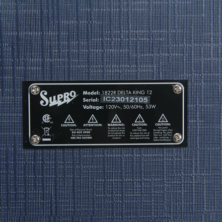 Supro Delta King 12 (Limited Edition Blue) #5