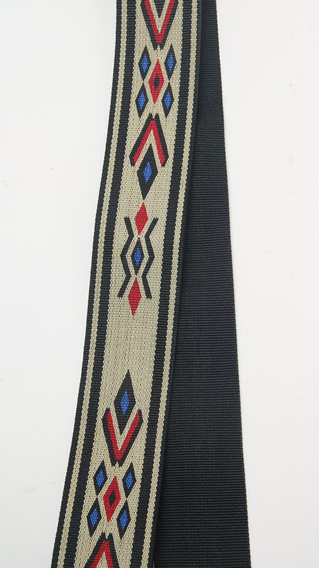 Levy's Woven Southwest Guitar Strap Blue Diamond #1