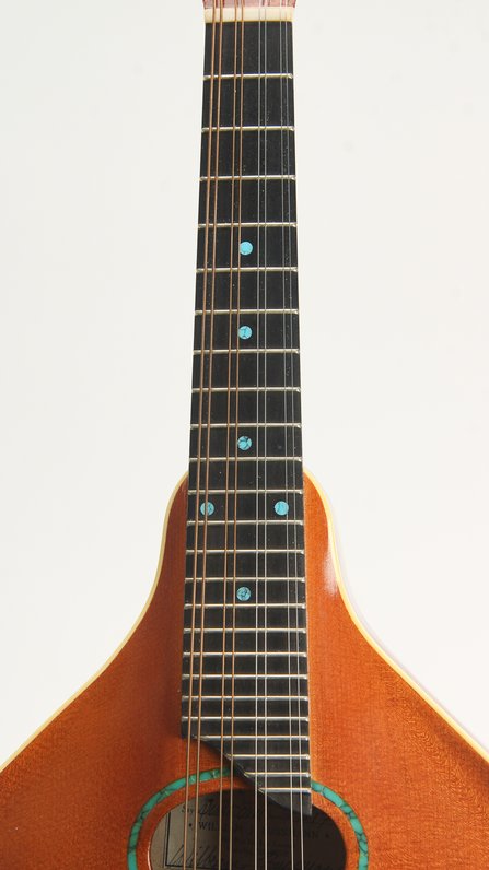 Old Wave Bill Bussmann Quilt Oval A Style Mandolin #5