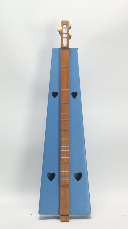 Hand Painted Cardboard Mountain Dulcimer #5