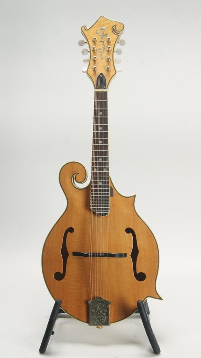 Unmarked F Style Mandolin Blonde