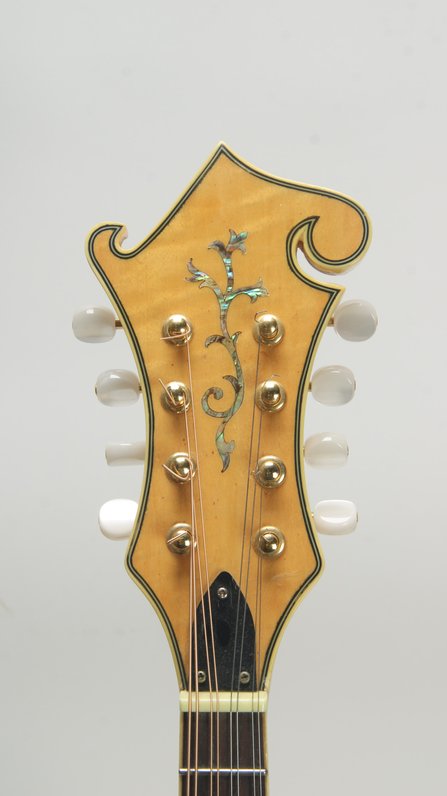 Unmarked F Style Mandolin Blonde #5