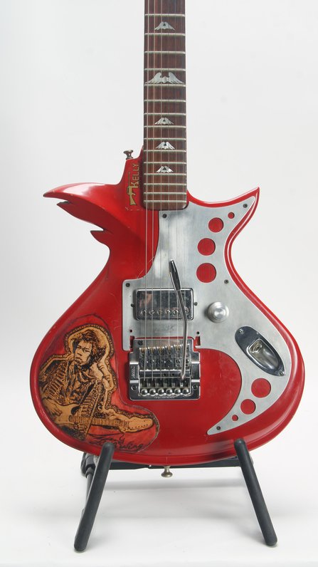 RC Kelly Jimi Hendrix “Little Wing” Custom Solid Body Electric Guitar (Art) #6