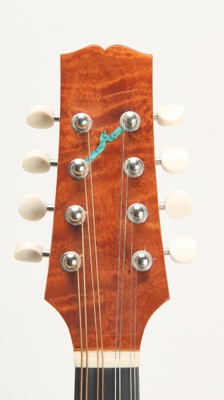 Old Wave Bill Bussmann Quilt Oval A Style Mandolin #7
