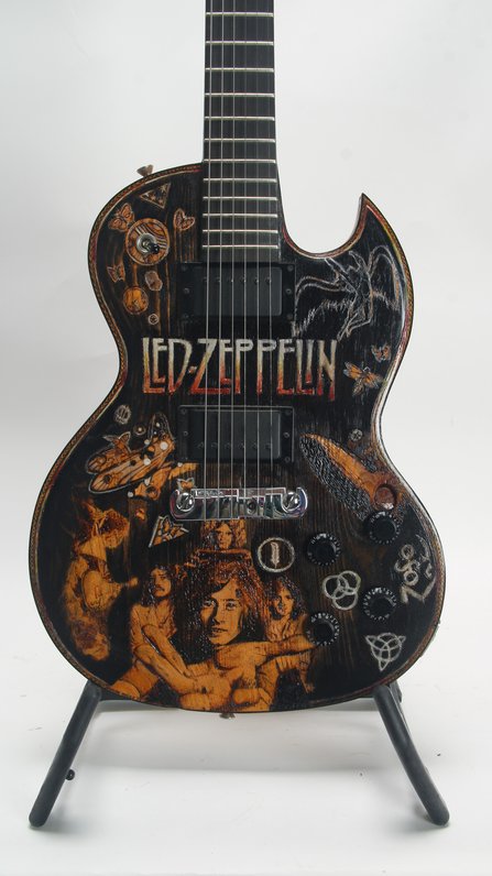 RC Kelly Led Zeppelin LP Style Electric (Art) #7