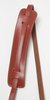 Levy's Holly Deluxe Series Leather Guitar Strap - Walnut (SKU: 30869) 30869