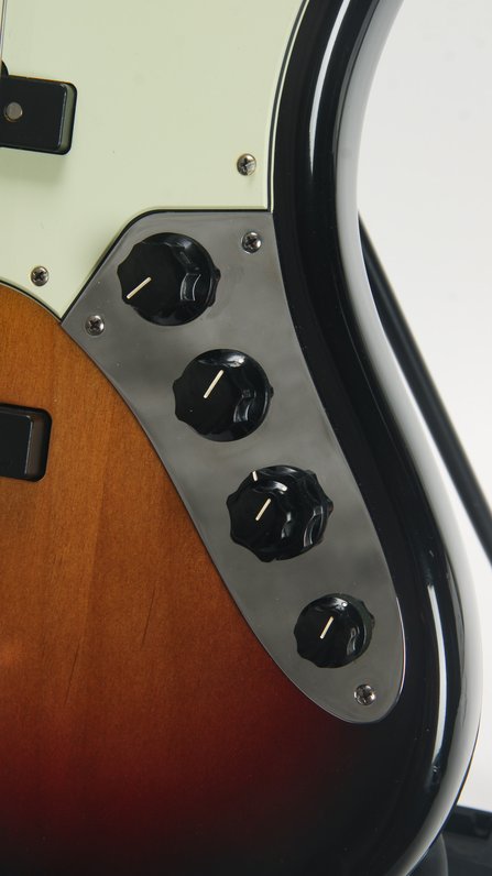 Fender American Deluxe Jazz Bass Fretless Sunburst (2008) #8