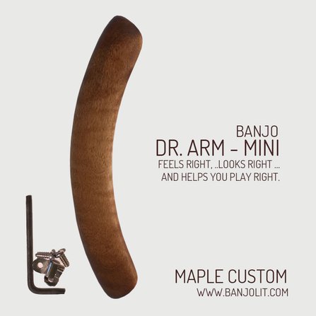 Dr. Arm Banjo Mini MAPLE CUSTOM #1