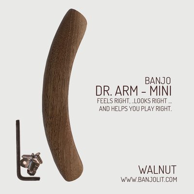 Dr. Arm Banjo Mini Walnut 23232