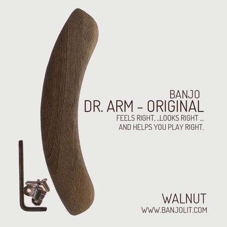 Dr. Arm Banjo Original Walnut #1