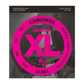 D'Addario ECB81S Short Scale Flat Wound ECB81S