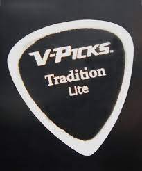 V Picks Tradition Lite Ghost Rim VPTRDLGR