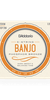 D'Addario EJ55 5-String Banjo, Medium Gauge (SKU: QREJ55) QREJ55
