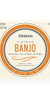 D'Addario EJ61 5-String Banjo Medium Gauge (SKU: QREJ61) QREJ61