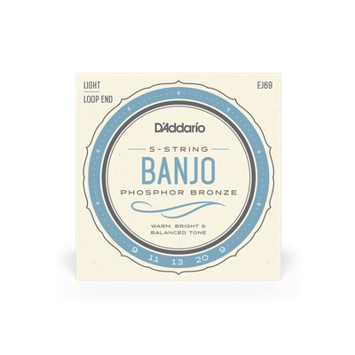 D'Addario EJ69 - 5-String Banjo QREJ69