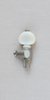 Gotoh 5th String Geared Tuner for Banjo (Aged Nickel wCREAM Button) (SKU: 31262) 31262