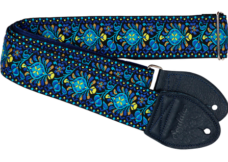 Souldier Guitar Strap Hendrix Peacock Blue #1