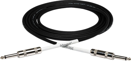Hosa Guitar Cable 20' Black (Straight End) #1