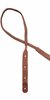 Lakota Leathers Herringbone Mandolin Strap Tobacco (SKU: XHTOB) XHTOB
