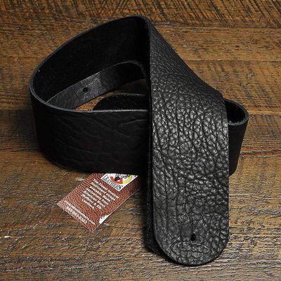 Lakota Leathers 3" DOBRO Strap BLACK X3BLD