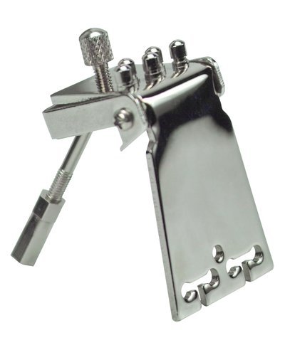Golden Gate Old Waverly Style 4 or 5 string Tailpiece - Nickel QP117