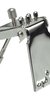Golden Gate Old Waverly Style 4 or 5 string Tailpiece - Nickel (SKU: QP117) QP117