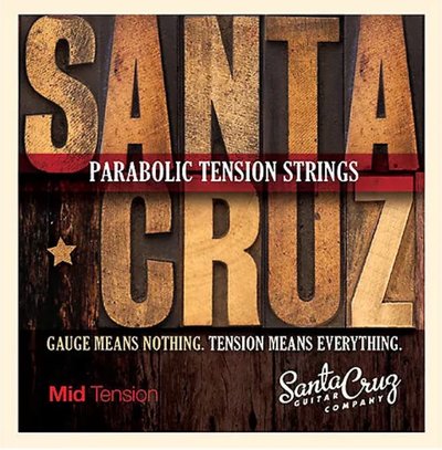 Santa Cruz Parabolic Tension Acoustic Strings Mid Tension QRSCMID