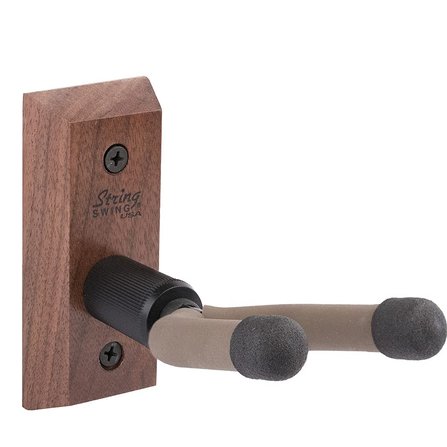 String Swing Banjo Wall Hanger Black Walnut #1