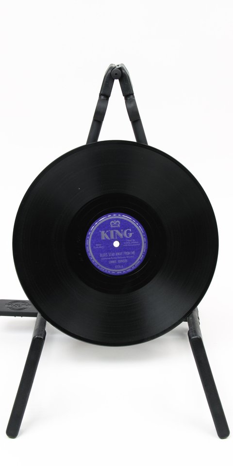 c. 1920s Lonnie Johnson/King Records Performs:  Confused & Blues Stay Away From Me — view 2 of 2