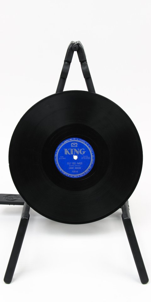 c. 1920s Lonnie Johnson/King Records Performs:  Jelly Roll Baker & Drunk Again — view 2 of 2